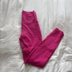 lululemon athletica hot Pink align Leggings